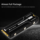 JEYI M.2 NVME NGFF 2280 SSD Heatsink Computer Cooling Thermal Pad (Black) Newly