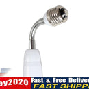 E27 To E27 Flexible 18.5cm Extend Base LED Light Adapter Converter Socket Newly