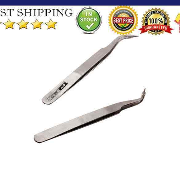 Stainless Steel Maintenance Industrial Precision Tweezers Repair Tools