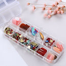 Plastic Drug Pill Holder Storage Boxes Small Case Craft Organizer Nail Art Tips