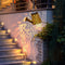 #A Solar Light Waterproof LED Watering Decor Fairy String Garden Art Crafts