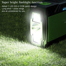 Solar Hand-crank Rechargeable Emergency Radio With Reading Flashlight Light Y5Y8