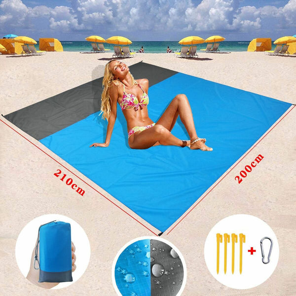 Waterproof Outdoor Travel Camping Mat Anti Sand Picnic Blanket Beach Mat Rug