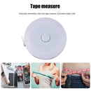 2m Retractable Measure Tape Kid Height Size Gauge Measurement Ruler (White)