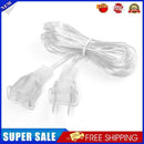 LED Light String Extension Power Cord for Home Christmas Garland Lamp (A)