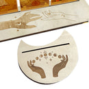 #A Wooden Tarot Card Base Stable Durable Tarot Reading Stand Gifts for Enthusias