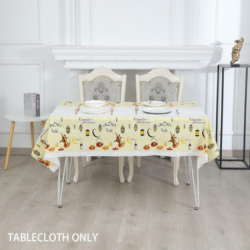 Tablecloths Ramadan Decoration For Home Islamic Muslim Party Decor D5Y4