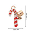 Decor Christmas Charms Xmas Tree Hanging Assorted Shapes Enamel Pendants
