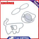 5pcs/Set Dog Cutting Dies Stencil DIY Scrapbook Embossing Craft Album Kar