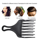 Hairdressing Fork Comb Afro-comb Smooth Hair Styling Tools Hairbrush (C) Newly