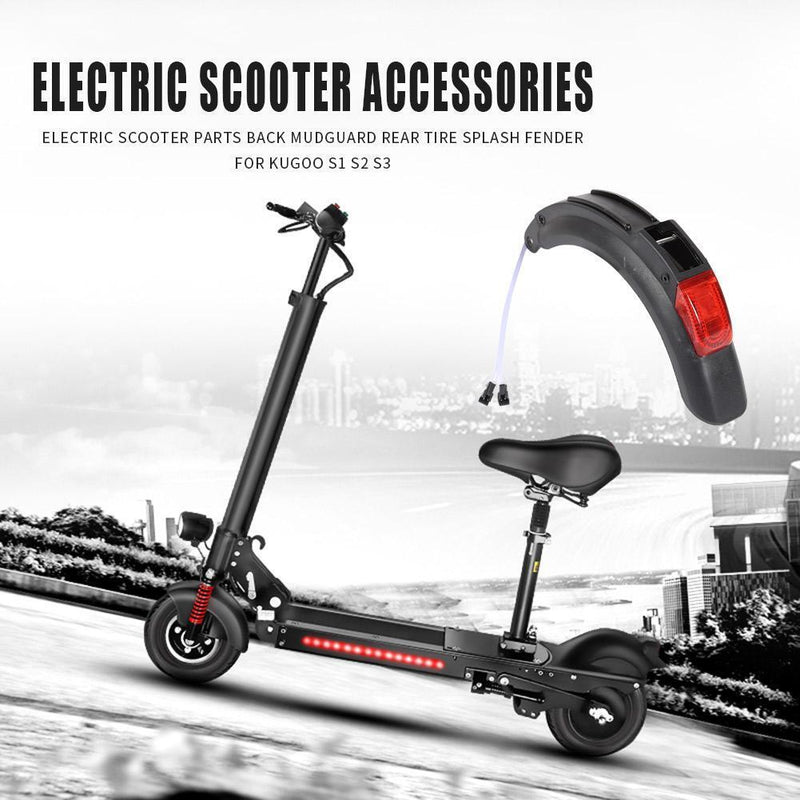 Electric Scooter Parts Back Mudguard Rear Tire Splash Fender for Kugoo S1 S2 S3