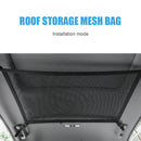 Car Ceiling Storage Net Pocket 8kg Capacity Auto Interior Organizer Bag Newly