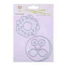 4pcs DIY Doughnut Cutting Dies Stencil Scrapbooking Embossing Paper Craft-201602