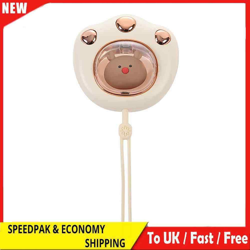 Cat Claw Shaped Hand Warmers Rechargeable Electric Hands Heater (2400mah White)