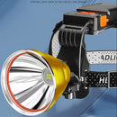 Bright USB Rechargeable Fishing Headlight LED Headlamp Head Torch Fishing Light