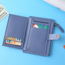 Women Fashion Leather Credit Card Wallet Card Case Ladies Casual Mini Coin