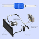 Aluminum Alloy Car A/C Air Conditioning Valve Core Remover Wrench (Blue) Newly