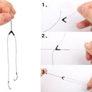 Hot  fishing line space bifurcation Double hooks contactor device eight type