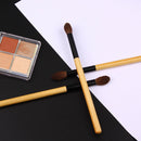 Eyeshadow Makeup Brush with Soft Hair Wooden Handle Eye Blender Brushes
