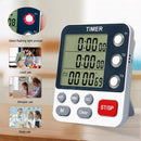 Magnetic Digital Timer Count Up Countdown Cooking Alarm Clock Kitchen Tools