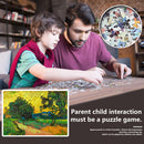 1000pcs DIY Quiet Field Puzzle Educational Learning Jigsaw Assembling Toys