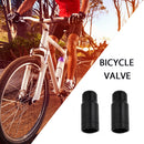 Road Bike Valve Nut Aluminum Alloy Cycling Protection Accessories (Black) Newly