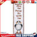 Two Sides Cross Stitch Bookmark 14CT Counted Cartoon Needlework Ornament