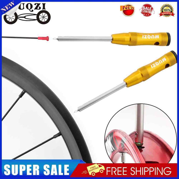 #A Portable Road Bike Spoke Insertion Tool Anti-corrosion Bicycle Spoke Screwdri