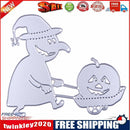 Witch Carry Pumpkin Metal Die Cutting Dies DIY Album Cards Paper Cards