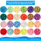 Bracelet Making Beads Kit Colorful Mixed Polymer Clay Beads DIY Jewelry Set