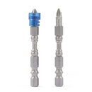 1/4 inch Hex Shank S2 Steel PH2 Magnetic Electric Screwdriver Bits (Blue)