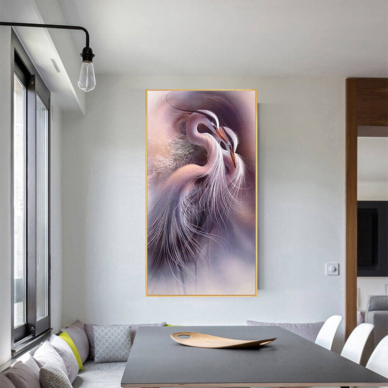 Heron Oil Paint By Numbers Kits DIY Wall Art Picture Craft Home Decoration Gifts