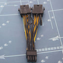 NVIDIA Tesla K80 M40 M60 P40 P100 Graphics Card Dual 8 GPU Power Cable Part