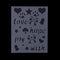 Decorative Walls Painting Embossing Layering Stencils Scrapbooking Template