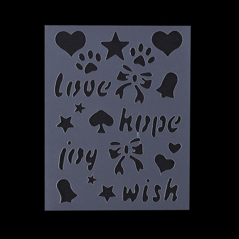 Decorative Walls Painting Embossing Layering Stencils Scrapbooking Template