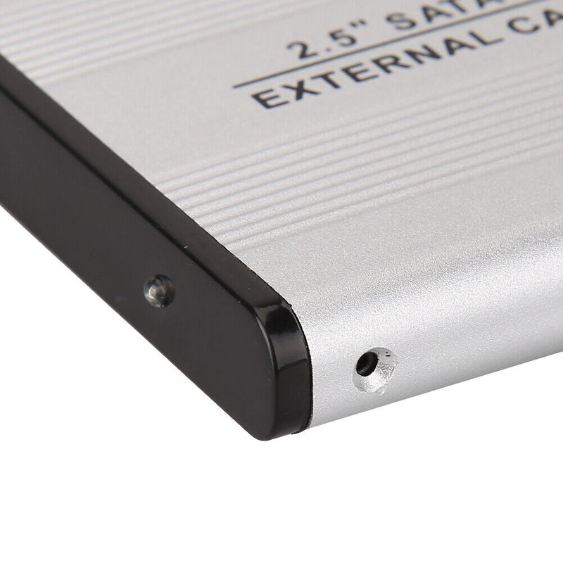 Externe USB 2.0 Festplatte SATA 2.5" Zoll HDD Adapter CASE Gehäuse Box für
