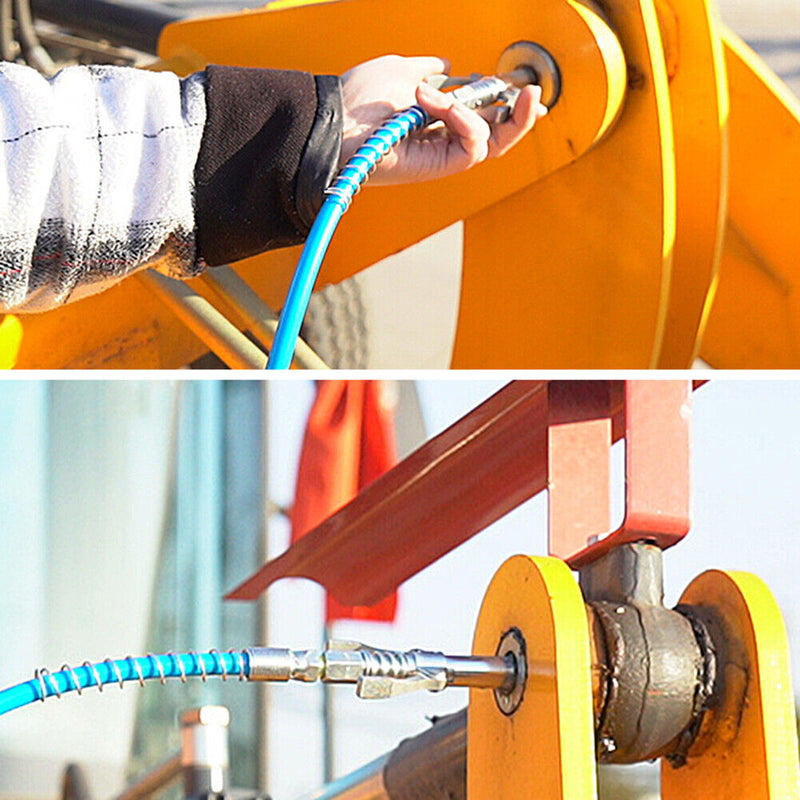 10000 PSI Grease Tool Coupler High Performance Quick Release with Double Handle Edels