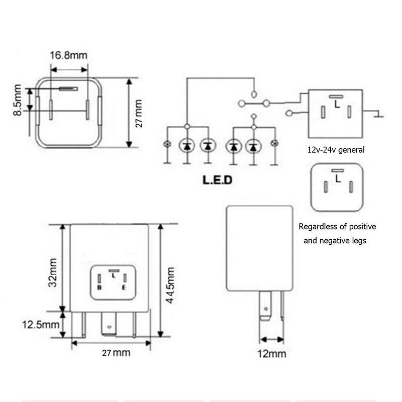 LED Flasher Relay Practical LED Turn Signal Flasher Relay Automotive Access