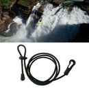 Kayak Canoe Paddle Leash Clip Fishing Rod Tether Holder