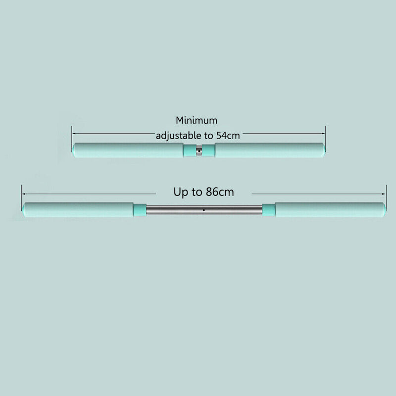 #A Soft Foam Wrap Yoga Sticks Humpback Correction Stick Stainless Steel Fitness