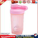 500ML Water Shaker Cup Outdoor Travel Sports Water Bottle Drinkware (Pink) Newly
