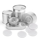 5pcs Reusable Food Storage Tin Cover Cans Lids Round Dog Cat Canned Sealing