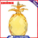 Crystal Pineapple Shape Diamond Ornament DIY Gift Home Office Decor Figures