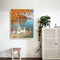 Frameless Oil Paint By Numbers Lake Scene DIY Canvas Picture Craft Kit