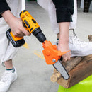 Portable Conversion Head Kits Electric Drill to Electric Chain Saw Adapter Newly