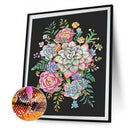 Diamond Painting 5D DIY Flowers Full Round Drill Rhinestone
