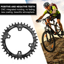 MTB Bike Chainring Bicycle Crankset Narrow Wide Chain 96BCD (Black 36T) Newly