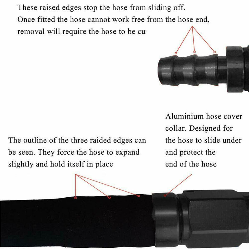3/8 Complete LS Conversion Fuel Injection Line Fitting Adapter Kit EFI FI 25Feet