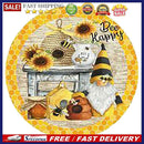 Handmade Cartoon Gnome 5D DIY Full Round Drill Drawing Kit Art Diamond Painti