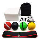 Boxing Reflex Speed Ball Agility Training Reaction w/ Headband Elastic Rope Set